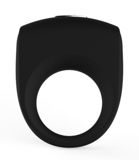 Чёрное эрекционное кольцо с вибрацией Cock Ring