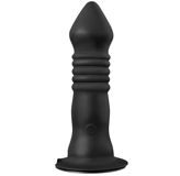 Анальная пробка с вибрацией MENZSTUFF VIBRATING BUTT PLUG 7INCH - 18 см.