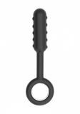 Анальный стимулятор No.61 Dildo With Metal Ring - 18,2 см.